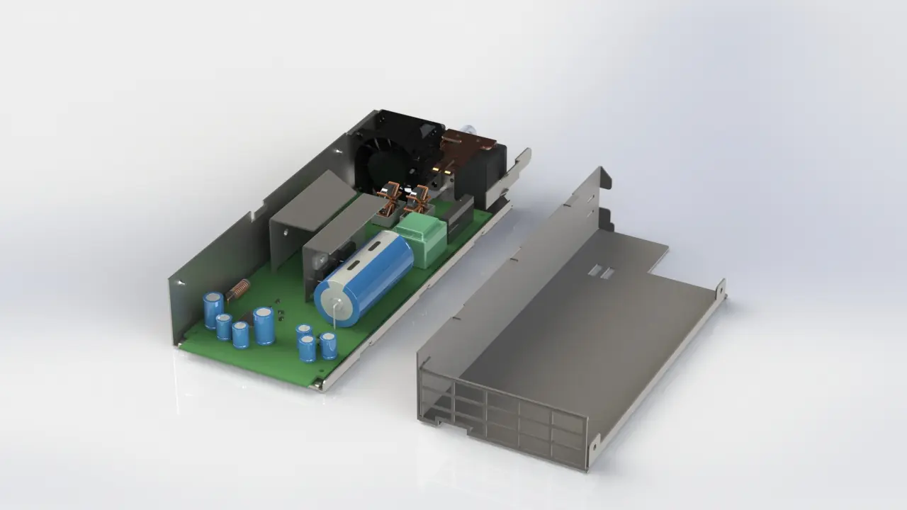 PSU open case